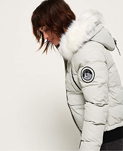 SUPERDRY Everest Ella Bomber Chaquetas Femmes Gris - XL - Cazadoras