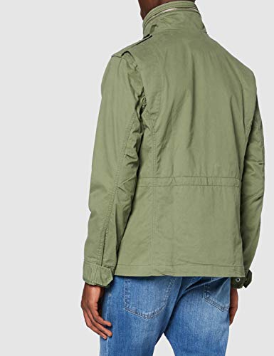 Superdry Field Jacket Chaqueta, Verde (Fatigue Green L5l), XS para Hombre