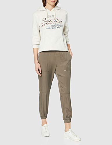 Superdry SONORAN Tencel Jogger Pantalones, Marrón (Bungee Cord Gs0), 32W / 30L para Mujer