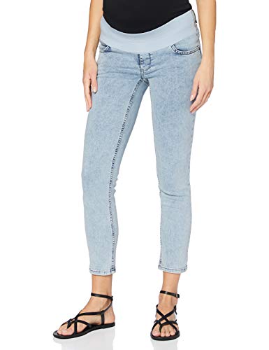 SUPERMOM Jeans Utb Skinny 7/8 Vaqueros Premama, Azul (Acid Blue P538), W32 (Talla del Fabricante: 32) para Mujer