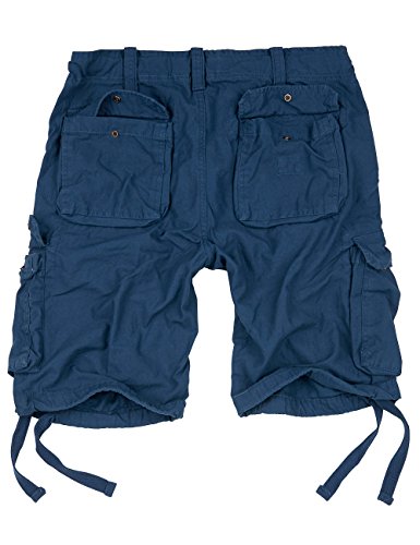 Surplus Hombres Airborne Vintage Pantalones Cortos Navy tamaño 4XL