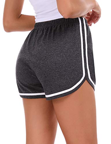 Sykooria pantalón Deportivo para Mujer Corto Verano pantalón Chandal Mujer Pantalon Deporte Corto Mujer