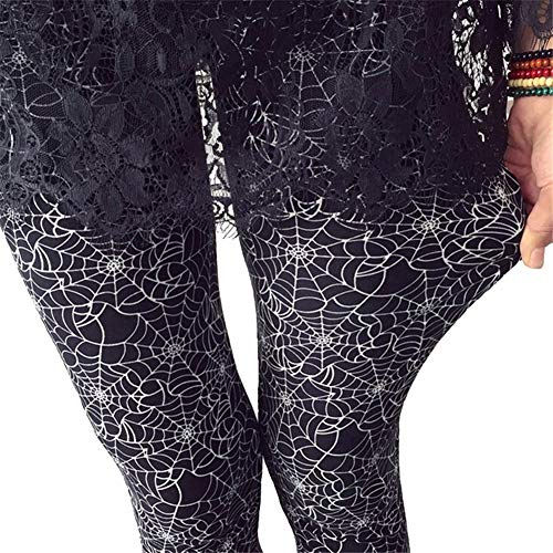 Tamaño De Impresión Flor Leggings Leggins Plus Legins Guitarra Tela Escocesa Delgada Pantalones De Moda Aptitud De Las Mujeres Pantalones Leggings (Color : PD55, Size : L)