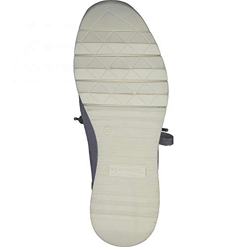 Tamaris Mujer Zapatillas, señora Bajo,Cuña de tacón,Zapatos Bajos,con Cordones,Zapatos de Calle,Zapatillas de Deporte,Sky Pearl,37 EU / 4 UK