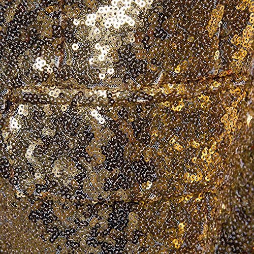 Tefamore Trajes Hombre Chaquetas Americanas Charm Casual Un Botón Fit Suit Traje Blazer Abrigo Abrigo de Fiesta de Lentejuelas Chaqueta (Dorado, S)