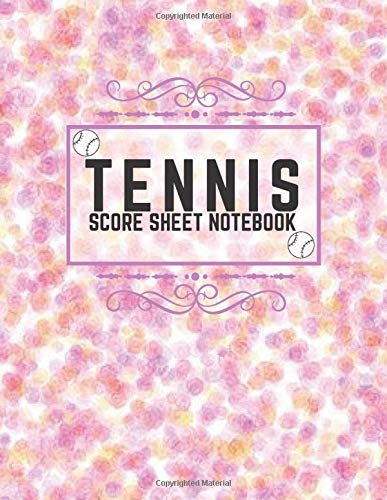Tennis Score Sheet Notebook: Outdoor Game Record Book for Your Tennis Games, Score sheet Keeper Notebook, Recording Tournament Results, Perfect ... 8.5”x 11” with 120 pages (Tennis Scorebook)