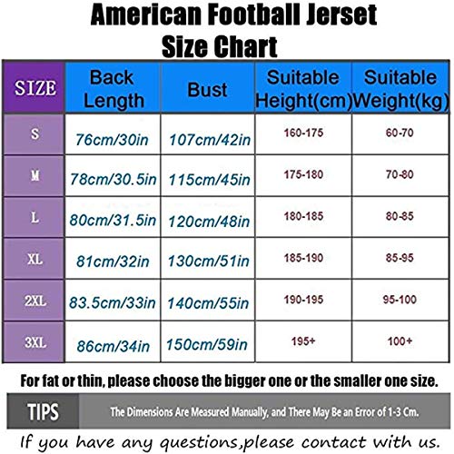 TGFH Camisetas de fútbol americano para hombre, color marrón, camiseta de entrenamiento de limpieza repetible, para hombre