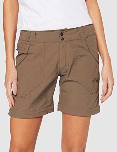 The North Face Horizon Plus Pantalón Convertible, Mujer, Marron, 12