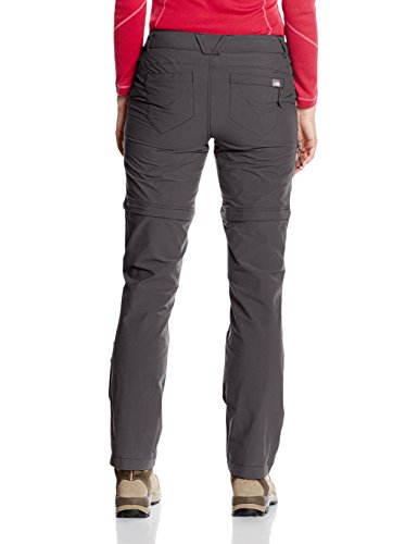 The North Face Hose W Exploration Convertible Pants, Pantalones para Mujer, Gris (Asphalt Grey), 34