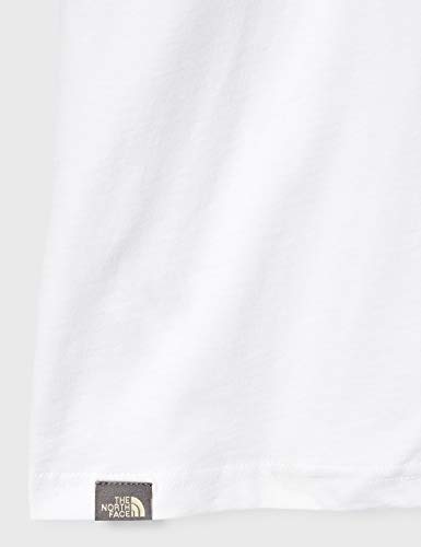 The North Face T92TX3 Camiseta Easy, Hombre, Blanco (Tnf White), S