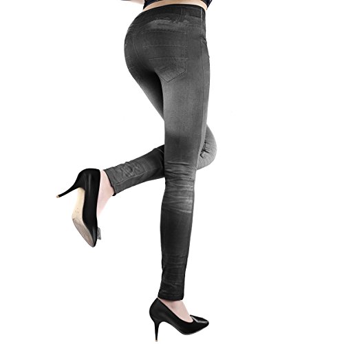 TININNA Mujer Pantalones elásticos 3D Moda de la Mariposa Digital Print,Estirar elástico Flaco Mirada del Dril Polainas Jeggings Pantalones Pantalones para Las Mujeres-Negro 2#