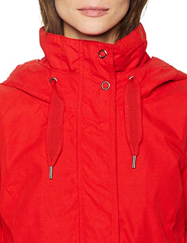 Tom Tailor Casual 1007974 Chaqueta, Rojo (Brilliant Red 12880), Large para Mujer