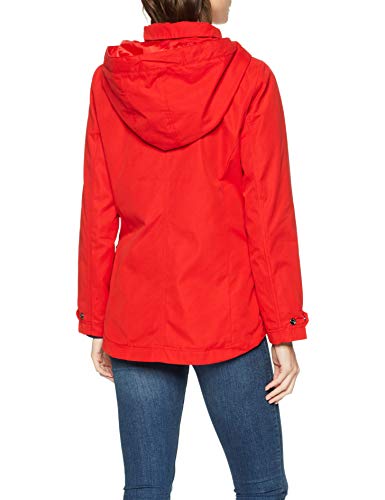 Tom Tailor Casual 1007974 Chaqueta, Rojo (Brilliant Red 12880), Large para Mujer