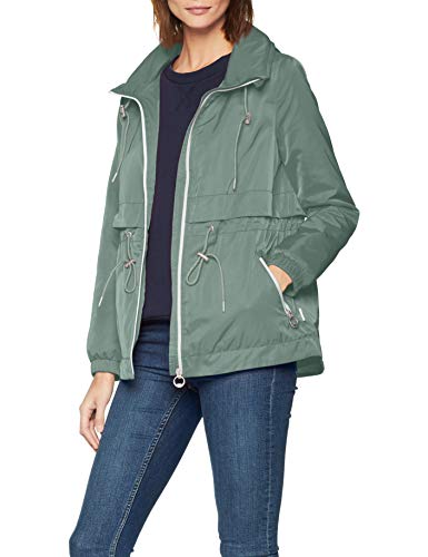 Tom Tailor Casual 1007978 Chaqueta, Verde (Pale Bark Green 13182), Large para Mujer