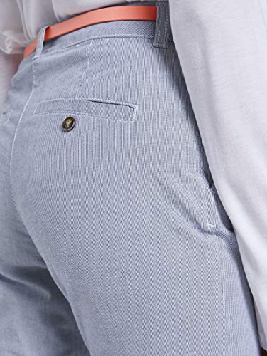 Tom Tailor Chino Slim Pantalón, 12320/Pantalones De Rayas Finas, 34W/ 30L para Mujer