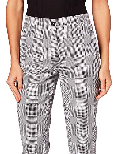 Tommy Hilfiger Destiny T5 Ankle Pant Pantalones, Multicolor (Prince of Wales PRT Grey 0og), 32 (Talla del Fabricante: 2) para Mujer