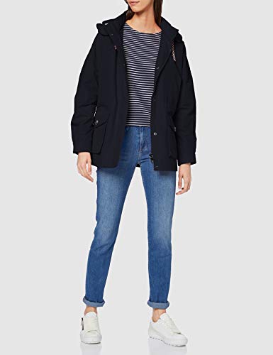 Tommy Hilfiger Nova Utility Parka Abrigo, Azul (Desert Sky Dw5), 42 (Talla del Fabricante: X-Large) para Mujer