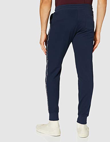 Tommy Hilfiger Repeat Logo Tape Joggers Pantalones Deportivos, Azul (Navy Blazer), Medium para Hombre
