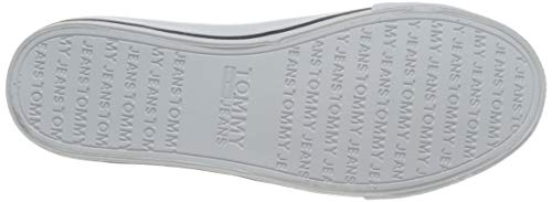 Tommy Jeans Low BAJO Cut Vulc Mujer, Azul Marino Crepúsculo, 38.5 EU