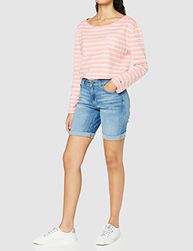 Tommy Jeans Mid Rise Denim Bermuda Vctl Short, Azul (Victoria Lt Bl Str 1aa), W25 para Mujer