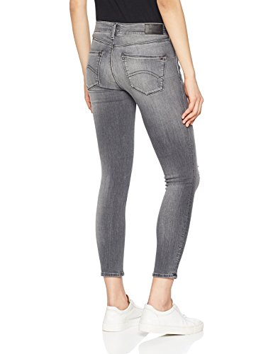 Tommy Jeans Mujer Mid Rise Nora Jeans, Fargo Grey Stretch 911, W31/L30