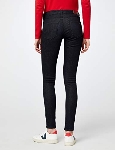 Tommy Jeans Mujer Mid Rise Nora Jeans, New Rinse Stretch 911, W28/L30