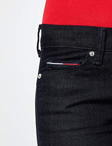 Tommy Jeans Mujer Mid Rise Nora Jeans, New Rinse Stretch 911, W28/L30