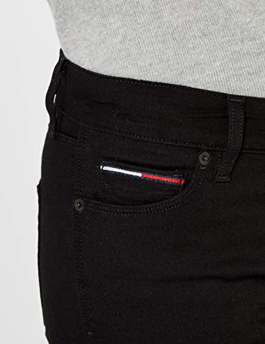 Tommy Jeans Mujer MID RISE SKINNY NORA DNBST Jeans, Negro (DANA BLACK Stretch 945), W29/L30