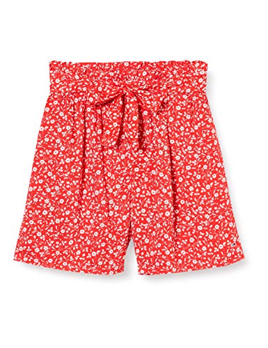 Tommy Jeans Tjw Short, Rojo (Floral Print/Deep Crimson 0k3), 32 (Talla del Fabricante: XX-Small) para Mujer