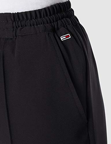 Tommy Jeans Tjw Smart Jogger Pantalones, Negro (Black Bds), 40 (Talla del Fabricante: Large) para Mujer