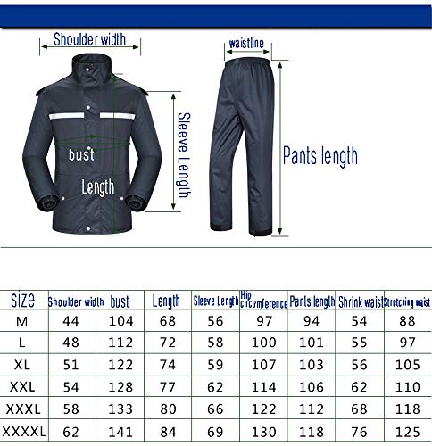 Traje impermeable de camuflaje, Moda para hombres y mujeres adultos Pantalones impermeables divididos Impermeable Cómodo Sombrero doble transpirable Motocicleta exterior Coche eléctrico Montar Para ll