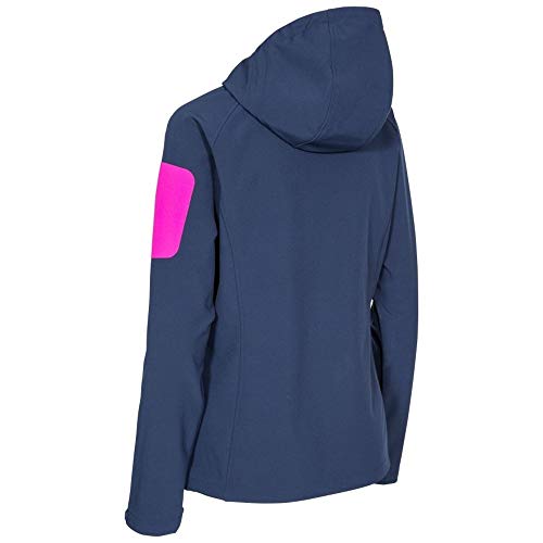 Trespass - Chaqueta Impermeable Softshell Modelo Landry para Mujer (XXS) (Azul Marino)