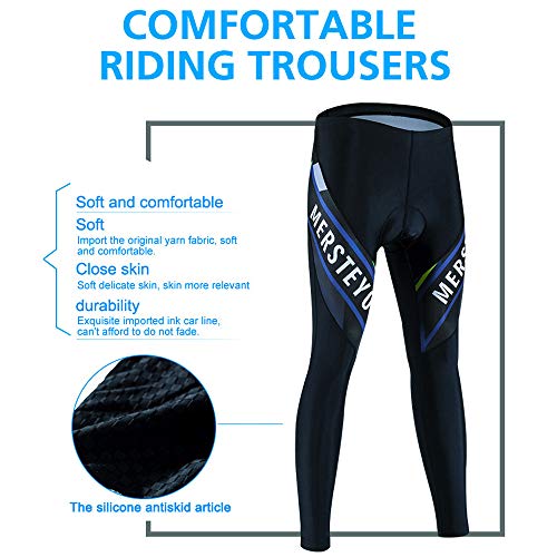 TTPF Jersey de Ciclismo Conjunto de Manga Larga Mans Sudadera Chaqueta Ropa Deportiva al Aire Libre Ropa Pantalones Transpirables de Secado rápido Pantalones para Primavera otoño,XL