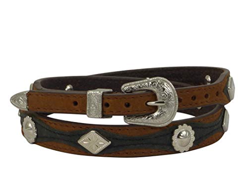 Twister Hats - Burdú de piel sintética para sombrero o vegano, color marrón y negro, 56,5-64,5 cm