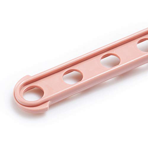 TYOLOMZ 5 Hole Hanging Drying Rack Which fixable on Doors Windows, Multifunction Telescopic Indoor Space Saving Hanger Clothes Storage