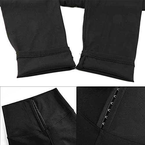 UFLF Leggings Push Up Mujer con Faja Mallas Deporte Mujer Pantalones Elástico de Alta Cintura Leggings Corset Fitness Yoga para Ejercicios Uso Diario