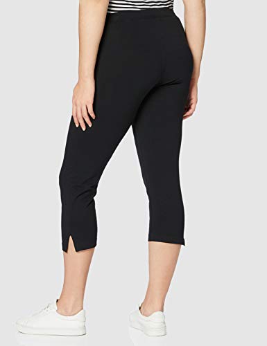 Ulla Popken Caprihose, Pantalones para Mujer, Negro (Schwarz 10), 52