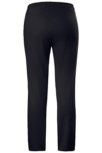 Ulla Popken Mujer grandes tallas hasta 60 | Pantalones vaqueros | Modelo "Mony" | Cintura parcialmente elástica | Corte regular | Pierna recta | 654031 marine 62