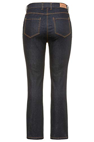 Ulla Popken Sammy Vaqueros, Dark Denim, 54 para Mujer