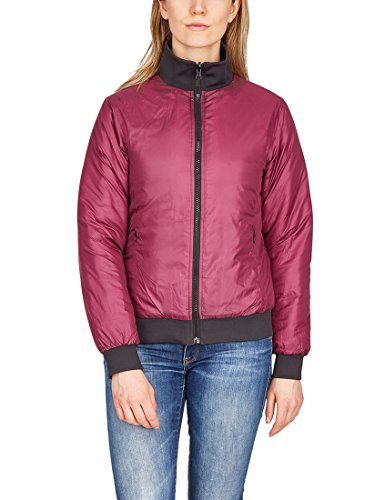 Ultrasport Advanced Chaqueta 3 en 1, Todo Tipo de Clima All Season para Actividades al Aire Libre, esquí/Snowboard, Ocio, Impermeable al Agua y al Viento, Transpirable, Mujer, Baya/Rosado, XL