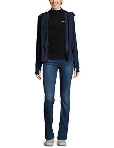 Ultrasport Advanced Chaqueta softshell para mujer Tina, chaqueta funcional moderna, chaqueta outdoor, Azul Marino/Azul Claro, XS