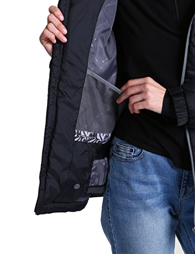 Ultrasport Professional Mila Chaqueta de esquí, Mujer, Negro, Large