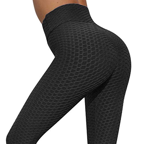 UMIPUBO Mallas Pantalones Deportivos Leggings Mujer Yoga de Alta Cintura Elásticos y Transpirables para Yoga Running Fitness Leggings Reductores Adelgazantes Mallas Fitness Push Up para Deporte