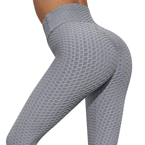 UMIPUBO Mallas Pantalones Deportivos Leggings Mujer Yoga de Alta Cintura Elásticos y Transpirables para Yoga Running Fitness Leggings Reductores Adelgazantes Mallas Fitness Push Up para Deporte