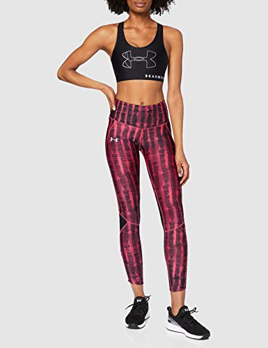 Under Armour Armour Fly Fast Printed Tight Leggings, Mujer, Rosa (Impulse Pink/Black/Reflective 671), S