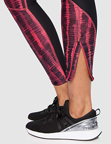 Under Armour Armour Fly Fast Printed Tight Leggings, Mujer, Rosa (Impulse Pink/Black/Reflective 671), S
