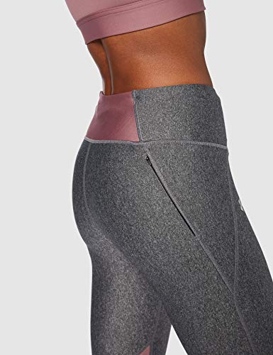 Under Armour Armour Fly Fast Tight Pantalones Transpirables, Mallas Deportivas de compresión ultraligeras, Mujer, Gris, SM
