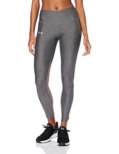 Under Armour Armour Fly Fast Tight Pantalones Transpirables, Mallas Deportivas de compresión ultraligeras, Mujer, Gris, XS