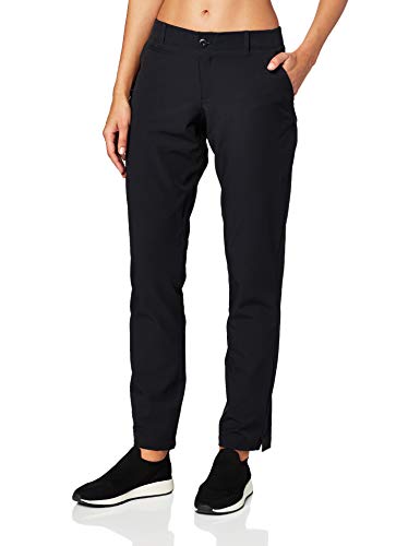 Under Armour Enlaces Pantalón de Golf, Mujer, White/True Gray Heather/White 100, 10
