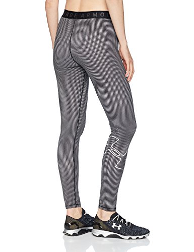 Under Armour Favorite GRPH Legging Logo Pantalones para Mujer, Mujer, Pantalones, 1322092-001, Negro/Blanco, XS